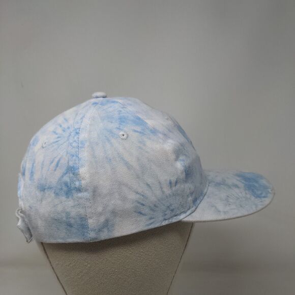 Butterfly Strapback Hat Multi One Size Embroidered Adjustable Tie Dye - Picture 4 of 6